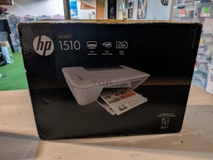 HP DeskJet 1510 All-In-One Printer Scanner Copier B2L56A With Ink ~ NEW Sealed - Picture 1 of 3