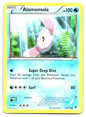 Alomomola Pokemon Common XY - Phantom Forces 22/119 - Image 1 of 2