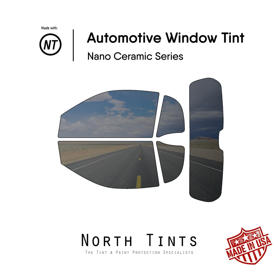Nano Ceramic PreCut Window Tint Film Car Glass for SMART Fortwo 2008-2015 Coupe - Image 1 of 4