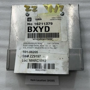 1997 Cadillac Catera Body Control Module BCM1 16211379 - Picture 1 of 9