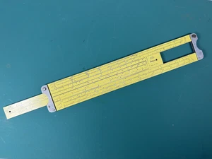 Vintage Pickett N3-ES Slide Rule All Metal Log-Log Dual Base - No Cursor - Picture 1 of 6