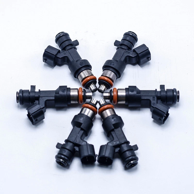 Juego de 6 inyectores de combustible turbo de 1200cc 114lb para Honda Accord Acura 3.0L 3.5L V6 03-07 Foto 1 de 4