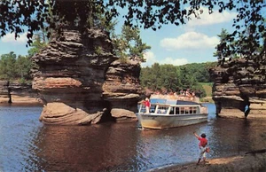 PC cromada vintage The Sugar Bowl, Wisconsin Dells, Wisconsin - Imagen 1 de 2