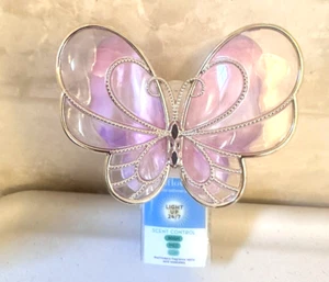 BATH & BODY WORKS BUTTERFLY NIGHTLIGHT SCENT CONTROL WALLFLOWER PLUG IN NEW MAR - Picture 1 of 7