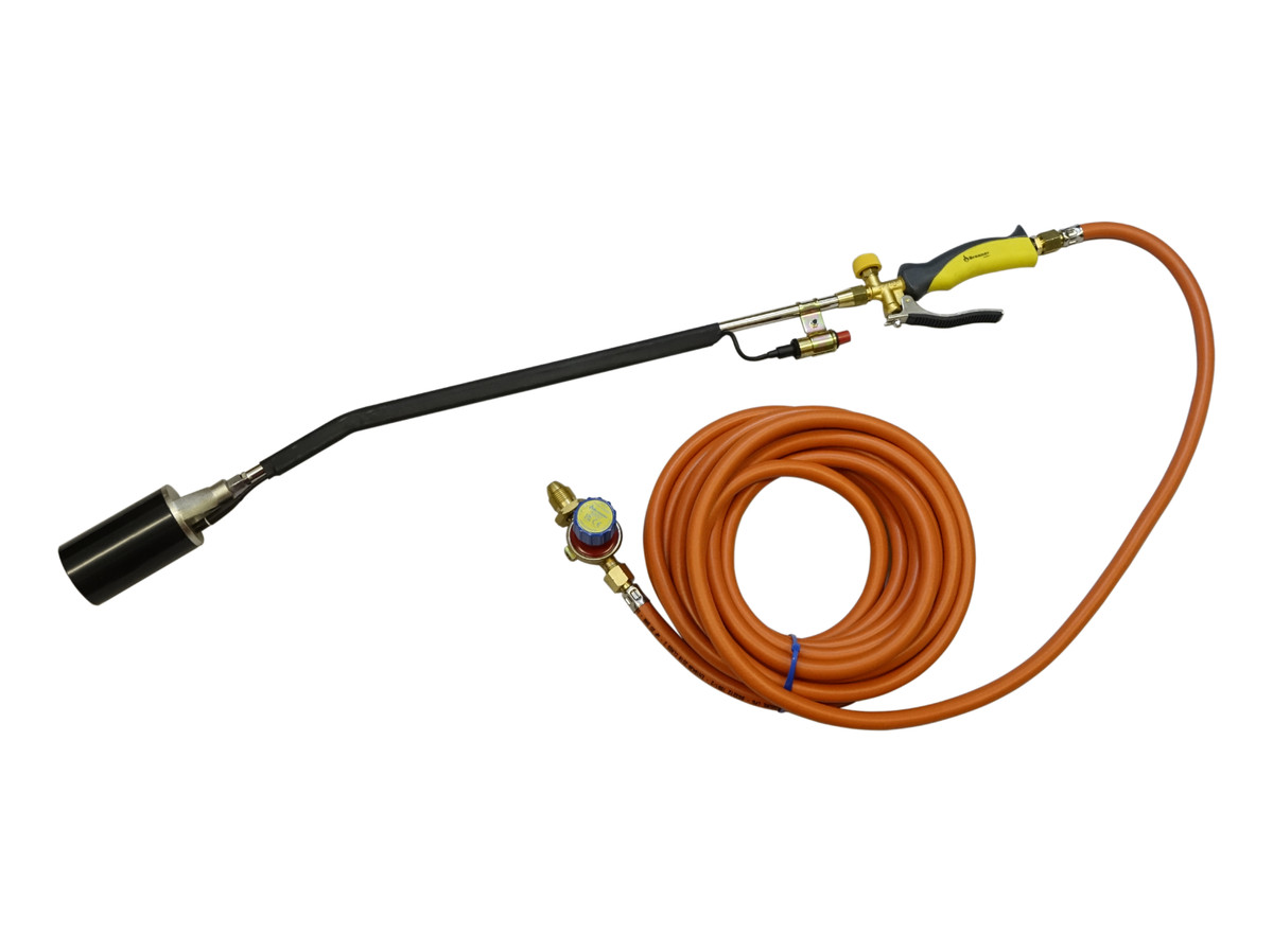 Bruciatore Tubo Bernzomatic Bruciatore A Tubo Trigger Start - BZ8250HT Con Fondina Per Carburante Torcia A Gas Tubo - Foto 9