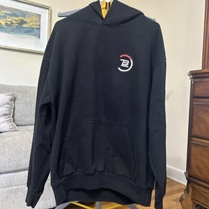 TOM BRADY TB12 Black HOODIE OFFICIAL XL The Journey NEW ENGLAND PATRIOTS Unworn - Picture 1 of 6