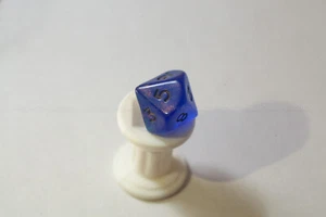 Crystal Caste Feueropal Blauahorn Einzel D10 Würfel - Bild 1 von 8