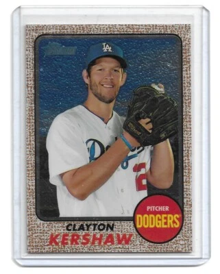 2017 Topps Heritage - Chrome #THC-400 Clayton Kershaw 477/999 - Image 1 of 2