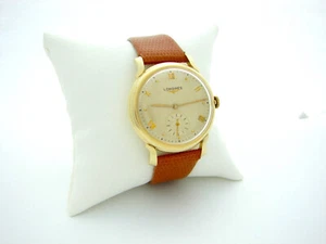 VINTAGE LONGINES AUTOMATIK ARMBANDUHR 14K GOLD AUSGEFALLENE ANSTÖSSE 31,1 GRAMM - Bild 1 von 3