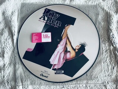 Lily Allen-IT'S NOT ME IT'S YOU - Limited PICTURE DISC LP VINYL Good Condition - Image 1 of 2