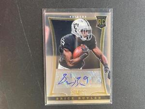 Brice Butler 2014 Select Auto Autograph RC Oakland Raiders 246/499 N25