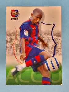 2004-05 Panini Mega Cracks Barca-Campeon Samuel Eto'o #48 Barcelona midgrade ⚽ - Picture 1 of 8