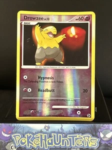 Pokemon Card Drowzee 65/106 Diamond & Pearl Great Encounters REVERSE HOLO Played - Picture 1 of 6