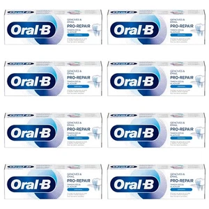 Oral-B Pro-Repair Zahnpasta Original Zahnfleisch und Schmelz 8er Pack,8x75ml,OvP - Bild 1 von 4