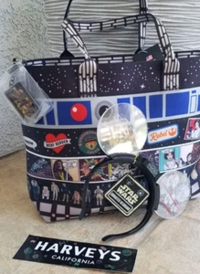 SET 3 oggetti Harveys Disney borsa a tracolla media / patchwork Star Wars, orecchie - Foto 1 di 5