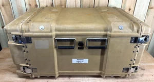 ECS Server Rack Rackmount 8U 19" X 24" Waterproof Storage Case W/ Rack Pelican - Picture 1 of 15