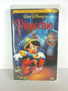 Pinocchio 60th Anniversary Edition VHS New Sealed - Imagen 1 de 6