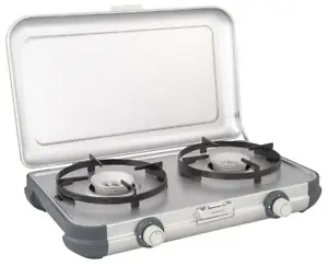 Campingaz Slim Design Camping Kitchen 2 Burner Stove Outdoors Cooking - Picture 1 of 9