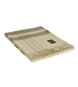 100% Baby Alpaca Wool Blanket Throw Scottish Design Natural Colors No Dyes Soft - Picture 1 of 16