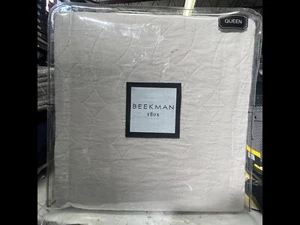 BEEKMAN 1802 SIZE QUEEN COVERLET COLOR STILLWATER NEW  - Picture 1 of 4