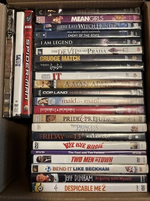 27 DVD Movies Lot Assorted Used Good Condition w/ Cases! Box 3 - Image 1 of 2