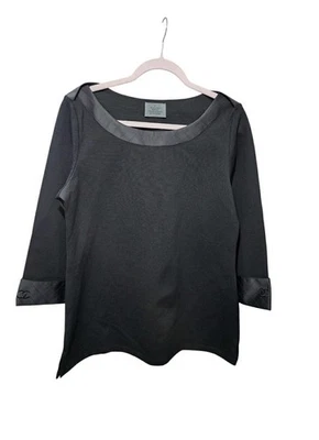 Blusa Chanel Negra Manga 3/4 Talla L Foto 1 de 4