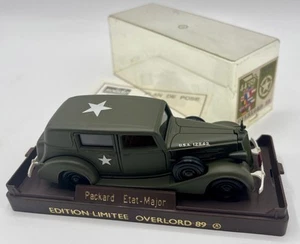 PACKARD Etat-Major - SOLIDO Ed. Limitée Overlord 4489/9 - 1989 - NEUF en boite - Imagen 1 de 4