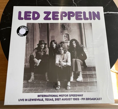 LED ZEPPELIN Live Intl Motor Speedway Lewisville Texas 1969 12" Vinyl LP NEW - Image 1 of 3