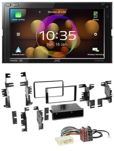 JVC DAB MP3 2DIN Bluetooth USB Autoradio für Nissan Juke Navara NV ab 12 - Bild 1 von 9