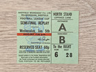 1972 - STOKE CITY v WEST HAM UTD TICKET - LEAGUE CUP SEMI FINAL REPLAY - 71/72