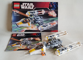 LEGO Star Wars 7658 Y-wing Fighter 2007 Incl Box & Instructions Original Box 7658-1