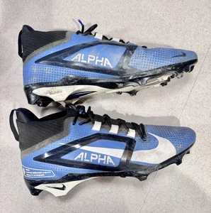 Nike Alpha Menace 4 Elite Football Cleats Size 15 Blue FD7036-400 - Picture 1 of 10
