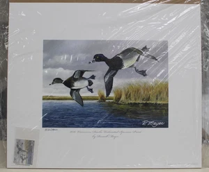Duck Print, Duck Stamp, 2018, Artist Russell Meyer, signed Limited Edition - Picture 1 of 4