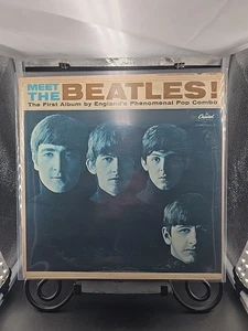 The Beatles Meet The Beatles 1964 MONO Capital LA Press T-2047 LP 3rd Variant VG - Picture 1 of 9