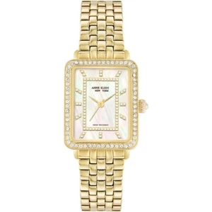 Anne Klein MOP Dial Stainless Steel Women’s Watch - 12/2332MPGB - Picture 1 of 5