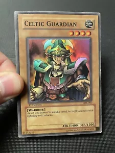 Keltischer Wächter LOB-007 1. Auflage NA Englisch Vintage Super Rare Yugioh! Karte - Bild 1 von 10