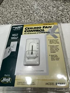New Hunter 27181 White 4 Speed Fan Wall Switch Ceiling Fan Control - Picture 1 of 11