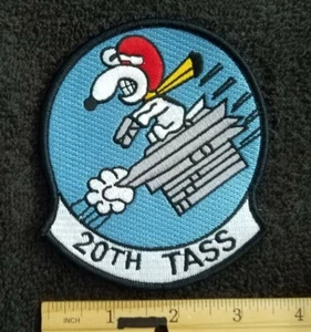 SNOOPY OPS - FLYING ACE - Patch - USAF 20th TASS - MILITARY PATCH - Picture 1 of 7