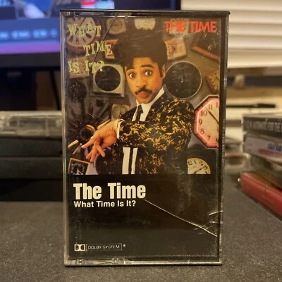 The TIME What Time Is It? Cassette Tape 1982 Prince Funk Rare - Image 1 of 3