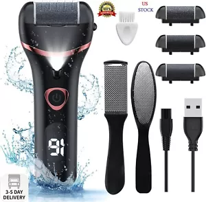 Electric Foot Callus Remover, Rechargeable Portable Electronic Foot File Pedicur - Picture 1 of 7