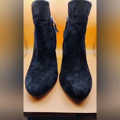Botines Sam Edelman negros con tacón grueso talla 9M Foto 1 de 4