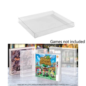 Clear Display Protectors Cases Hüllen Boxen für Nintendo 3DS NTSC Videospiele - Bild 1 von 9
