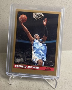 Carmelo Anthony Bazooka Gold 💛 #110 NM 2005-2006 Denver Nuggets