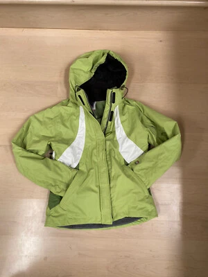 Chaqueta de esquí/nieve verde Spyder para mujer talla 6 lotes de bolsillos, doble forrada Foto 1 de 4
