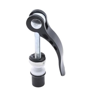 2 Stück Fahrrad Schnellspanner Quick Release Sattelklemme schwarz - Picture 1 of 2