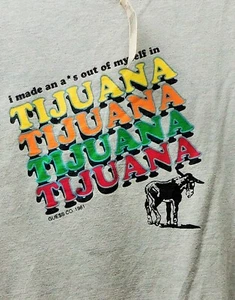 Camiseta pequeña para adultos I made an a** of mysself Tijuana - Imagen 1 de 2