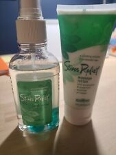 Vintage Bath And Body Works Stress Relief Linen Spray And Massage Lotion 90s