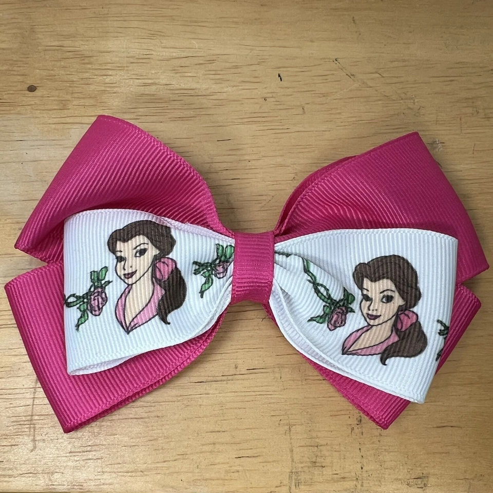 Disney Bella La Bella y la Bestia Inspirado Princesa Arco para el Pelo Arco Cordón STH Foto 1 de 2