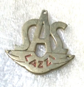 Bus Kennung Dienstleistungen LAZZI Florenz Metall emailliert '50-'60 TOP - Bild 1 von 4