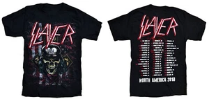 SLAYER cd lgo FINAL TOUR Wehrmacht Skull officiel SLAYMERICA '18 CHEMISE MED OOP - Photo 1/3